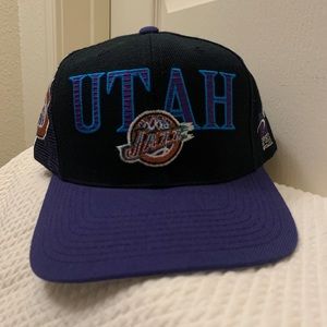 Vintage Utah Jazz Sports Specialities Raser Snap Back